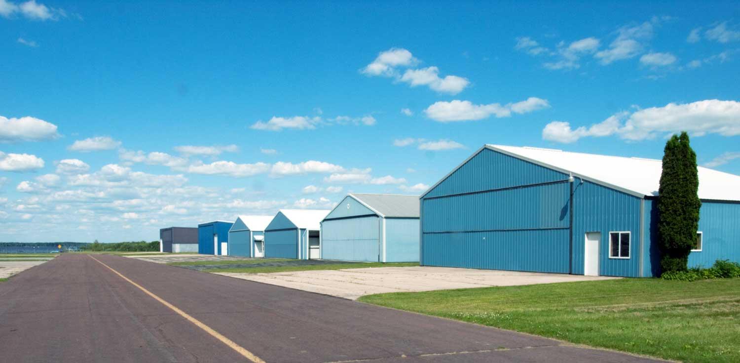 Shawano Wisconsin Airport Hangars