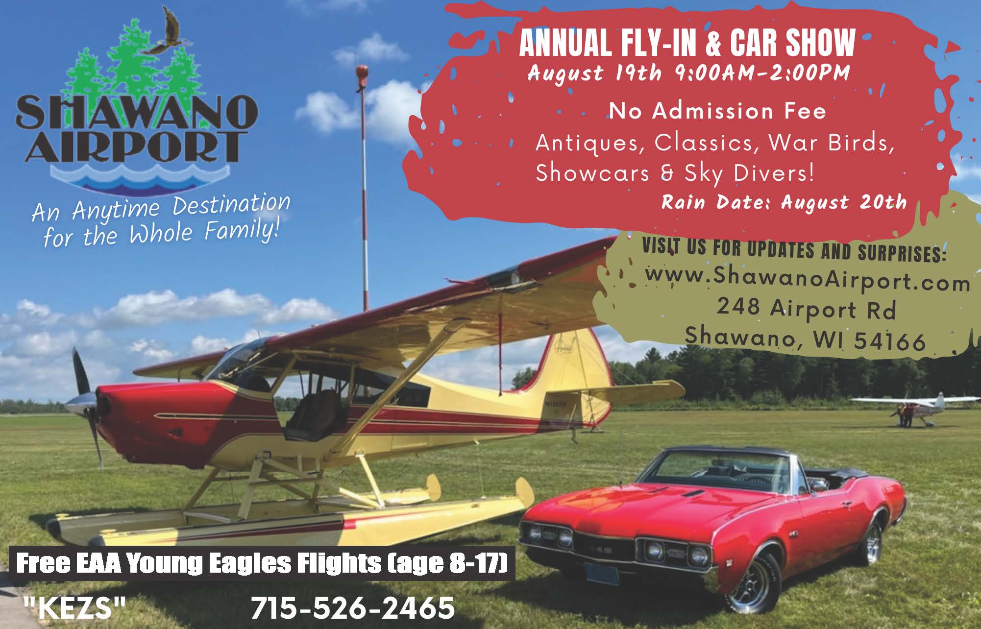 shawano airport fly-in 2023